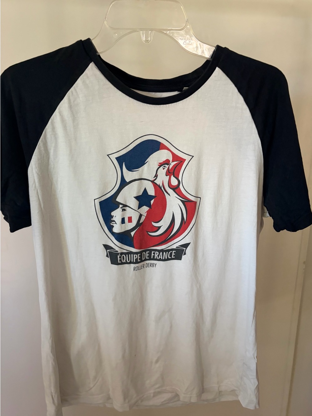 Equipe de France Roller Derby Graphic Raglan Tee